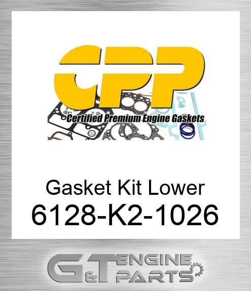 6128-K2-1026 Gasket Kit Lower