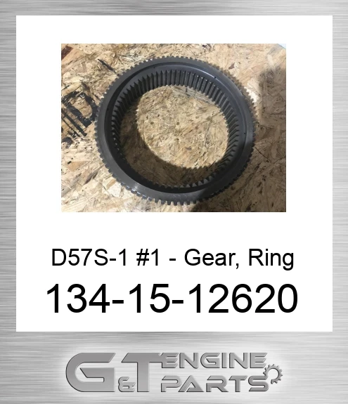 134-15-12620 D57S-1 #1 - Gear, Ring
