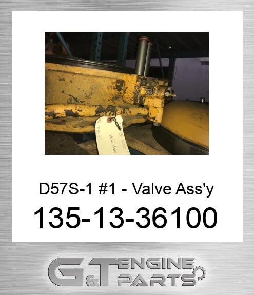 135-13-36100 D57S-1 #1 - Valve Ass'y