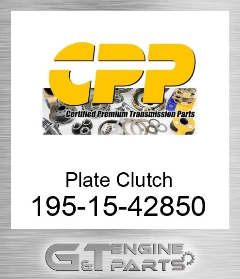 195-15-42850 Plate Clutch
