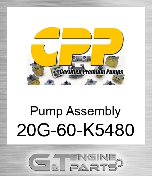 20G-60-K5480 Pump Assembly