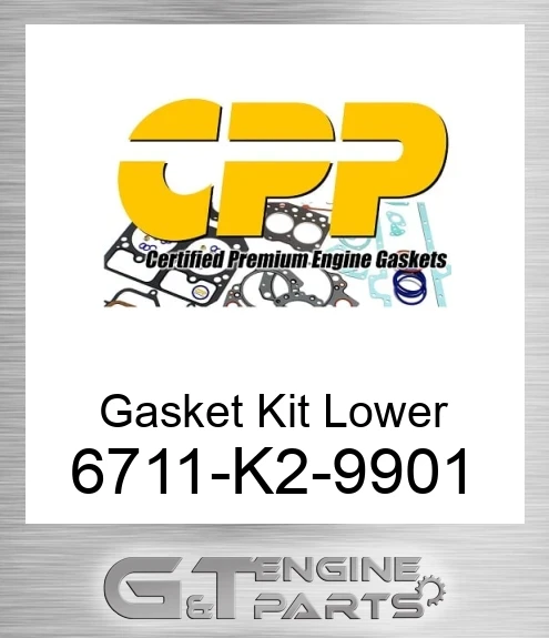 6711-K2-9901 Gasket Kit Lower