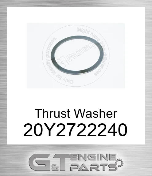 20Y2722240 Thrust Washer