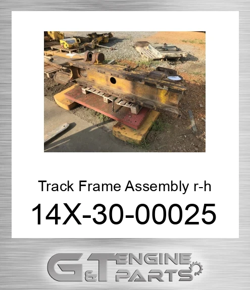 14X-30-00025 Track Frame Assembly r-h