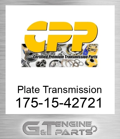 175-15-42721 Plate Transmission
