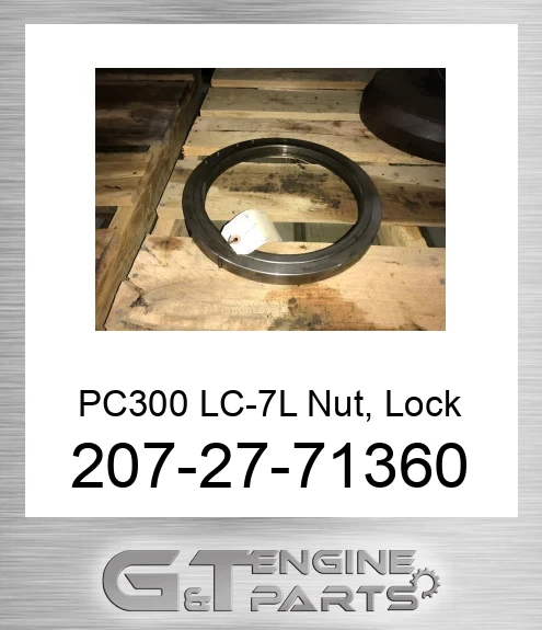 207-27-71360 PC300 LC-7L Nut, Lock