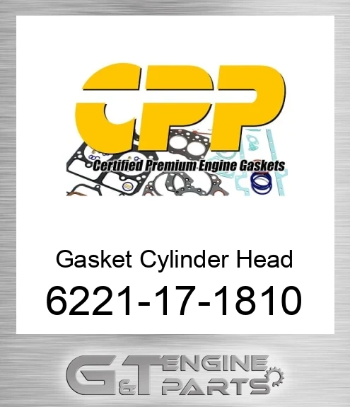 6221-17-1810 Gasket Cylinder Head