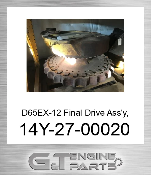 14Y-27-00020 D65EX-12 Final Drive Ass'y, R.H.