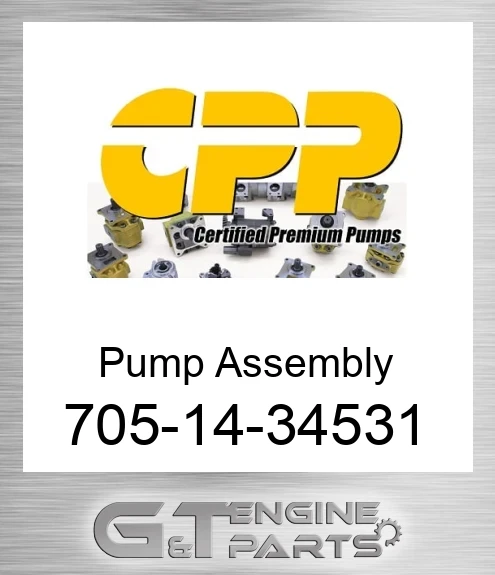 705-14-34531 Pump Assembly