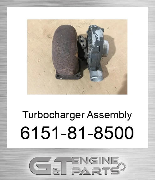 6151-81-8500 Turbocharger Assembly