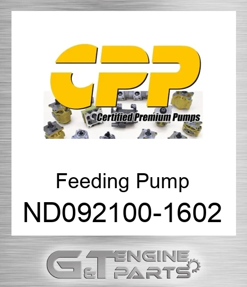 ND0921001602 Feeding Pump