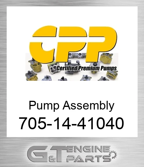 705-14-41040 Pump Assembly
