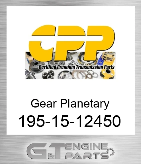 195-15-12450 Gear Planetary