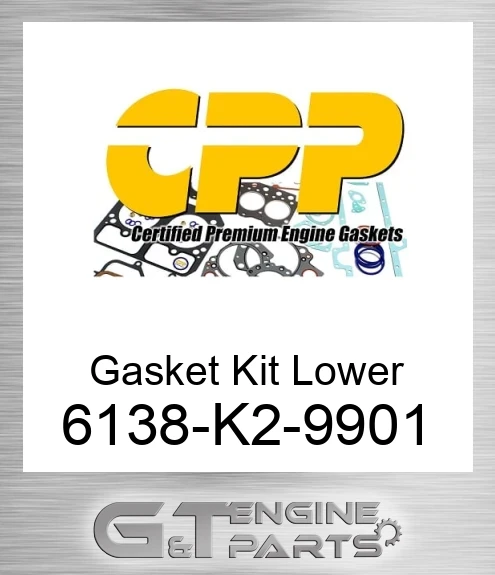 6138-K2-9901 Gasket Kit Lower