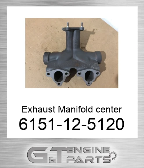 6151-12-5120 Exhaust Manifold center Section