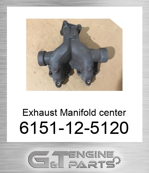 6151-12-5120 Exhaust Manifold center Section