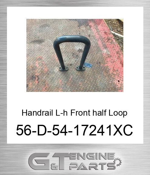 56-D-54-17241XC Handrail L-h Front half Loop