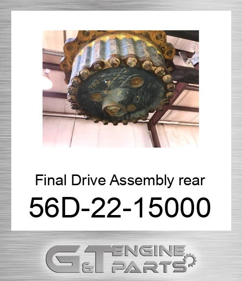 56D-22-15000 Final Drive Assembly rear