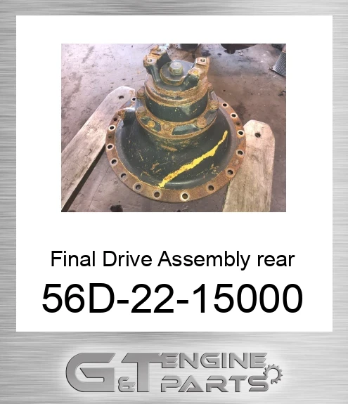 56D-22-15000 Final Drive Assembly rear