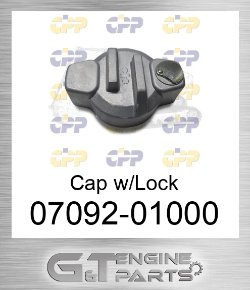 07092-01000 Cap w/Lock