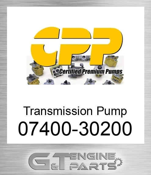 07400-30200 Transmission Pump