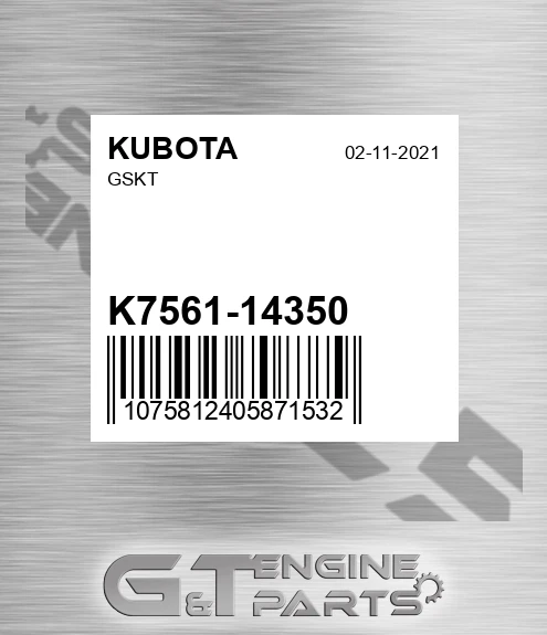 K7561-14350 GSKT