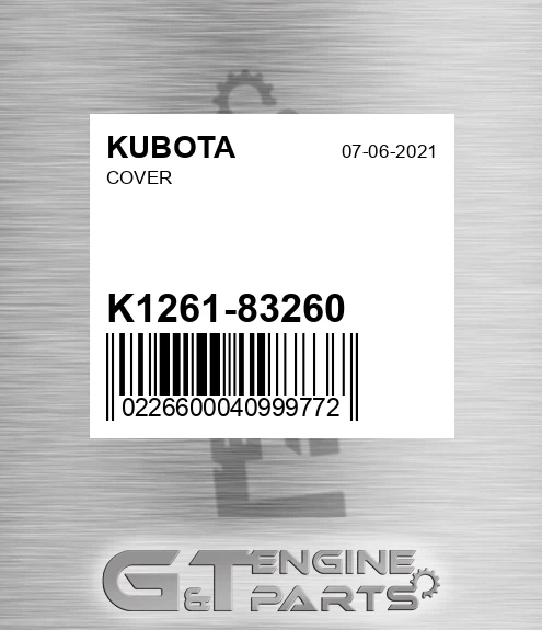K1261-83260 COVER