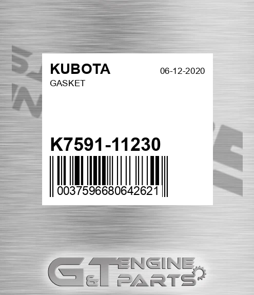 K7591-11230 GASKET