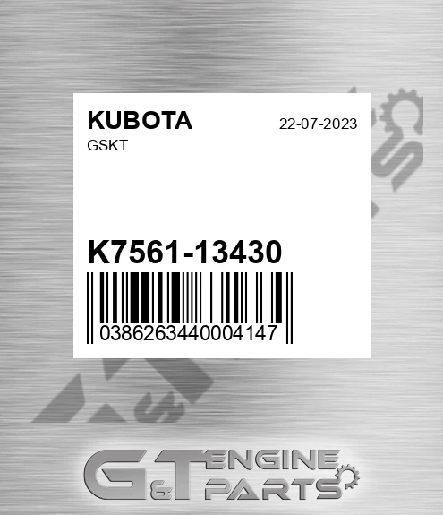 K7561-13430 GSKT