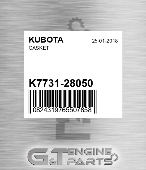 K7731-28050 GASKET