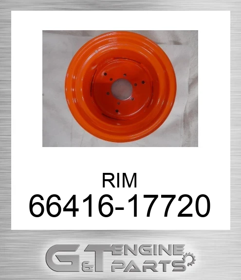 66416-17720 RIM made to fit KUBOTA | WARRANTY | Price: $668.55