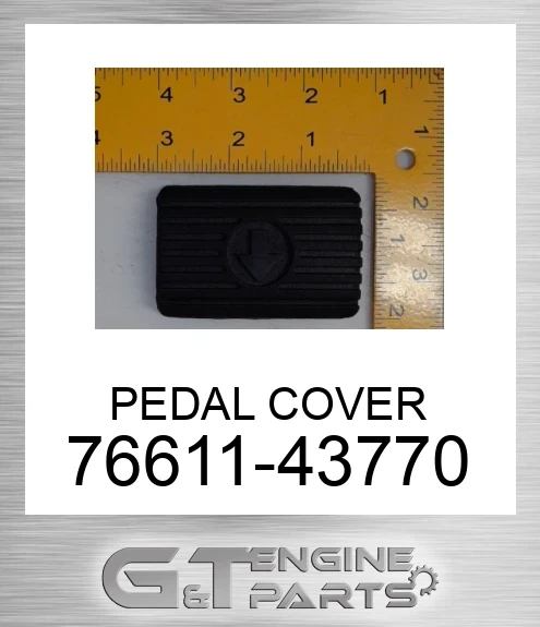 76611-43770 PEDAL COVER