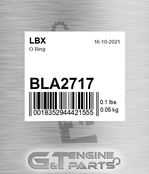 BLA2717 O Ring