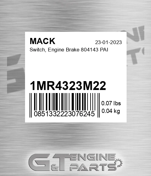 1mr4323m22 Switch, Engine Brake 804143 PAI
