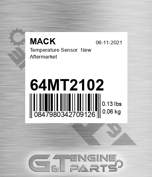 64MT2102 Temperature Sensor New Aftermarket