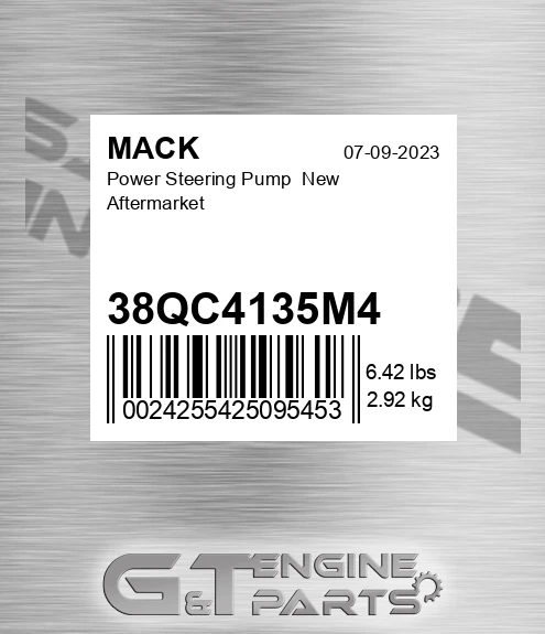38QC4135M4 Power Steering Pump New Aftermarket