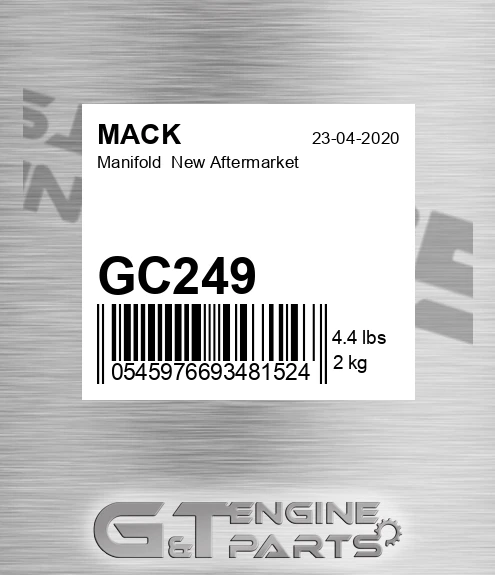 GC249 Manifold New Aftermarket