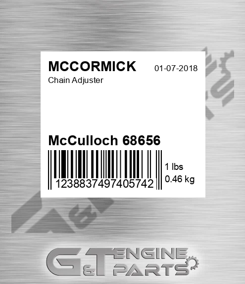 McCulloch 68656 Chain Adjuster