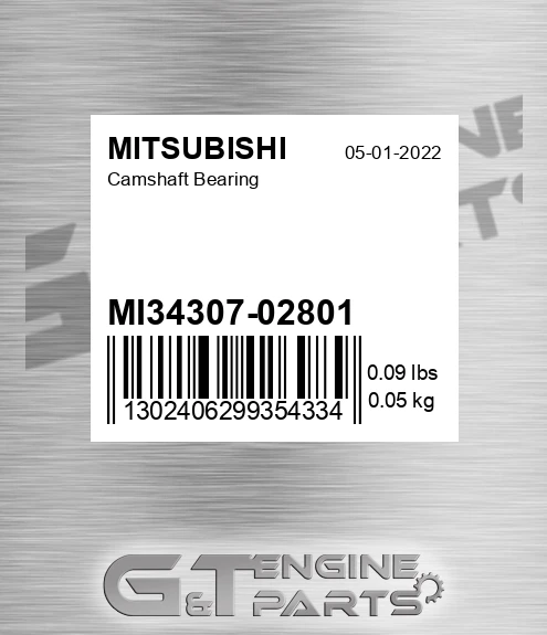 MI3430702801 Camshaft Bearing