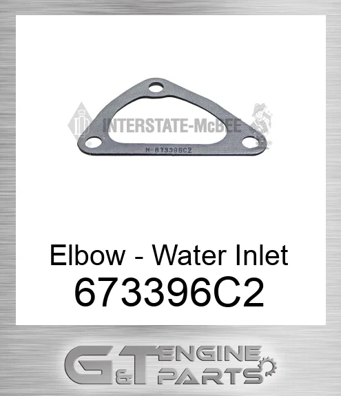 673396C2 Elbow - Water Inlet