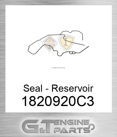 1820920C3 Seal - Reservoir