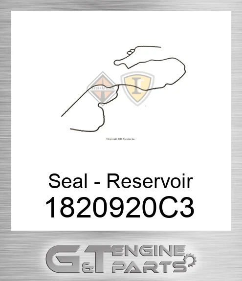 1820920C3 Seal - Reservoir