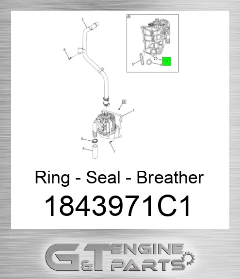 1843971C1 Ring - Seal - Breather