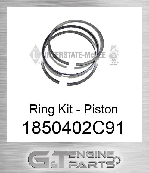 1850402C91 Ring Kit - Piston