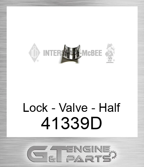 41339D Lock - Valve - Half