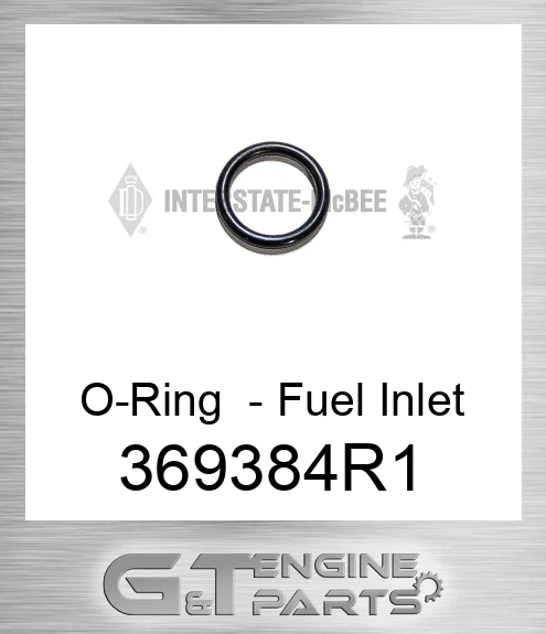 369384R1 O-Ring - Fuel Inlet