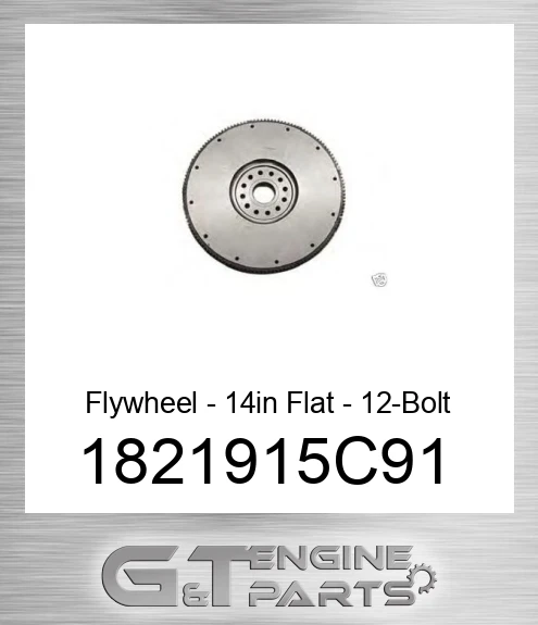 1821915C91 Flywheel - 14in Flat - 12-Bolt