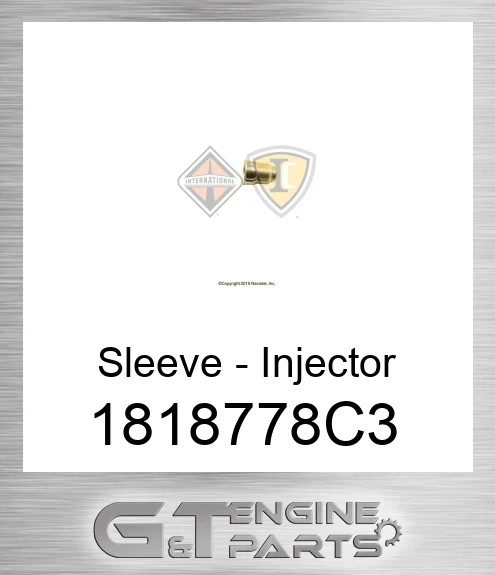 1818778C3 Sleeve - Injector