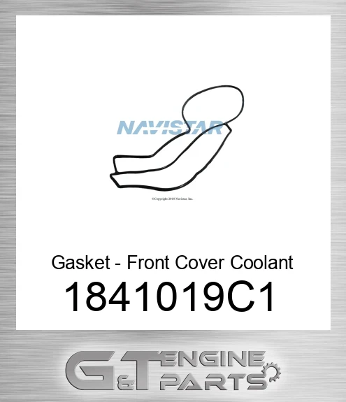 1841019C1 Gasket - Front Cover Coolant
