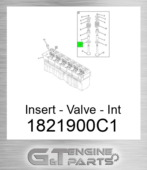 1821900C1 Insert - Valve - Int